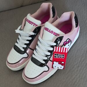 Hello Kitty Pink and White Shoes